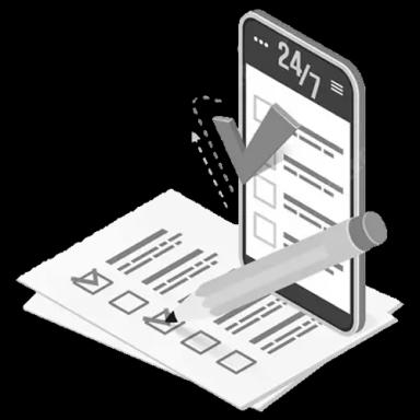 99.9% uptime icon - website reliability maintenance result