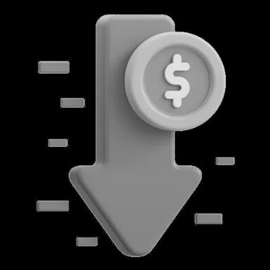 Lower long-term costs icon - preventive maintenance savings result