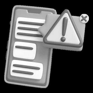 Error elimination icon - custom web application accuracy result