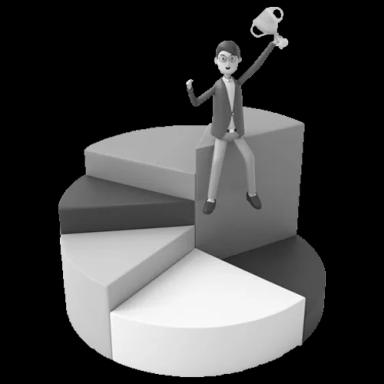 Competitive advantage icon - proprietary custom web application result