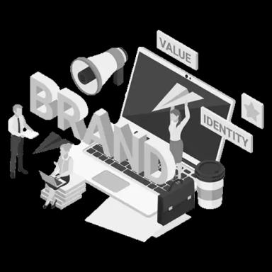 Professional brand icon - trust-building website presence result